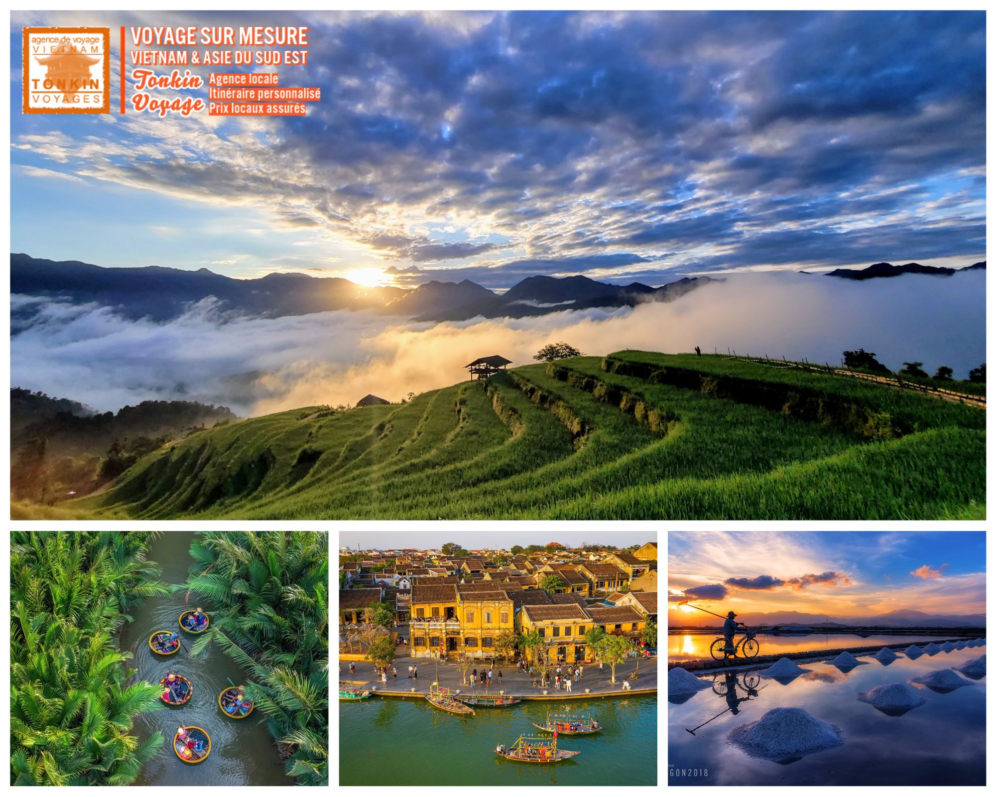 Voyage priv&eacute; sur mesure de qualit&eacute; au Vietnam avec l'agence locale comment choisir